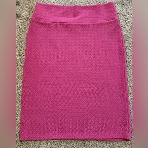 XL LuLaRoe Cassie Skirt Pink